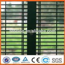 PVC coated galvanized military anti climb 358 high security fence